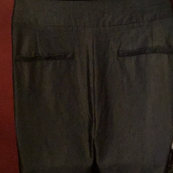 NWT ASHLEY STEWART CAREER DENIM PANTS SIZE 14 - Picture 4 of 4